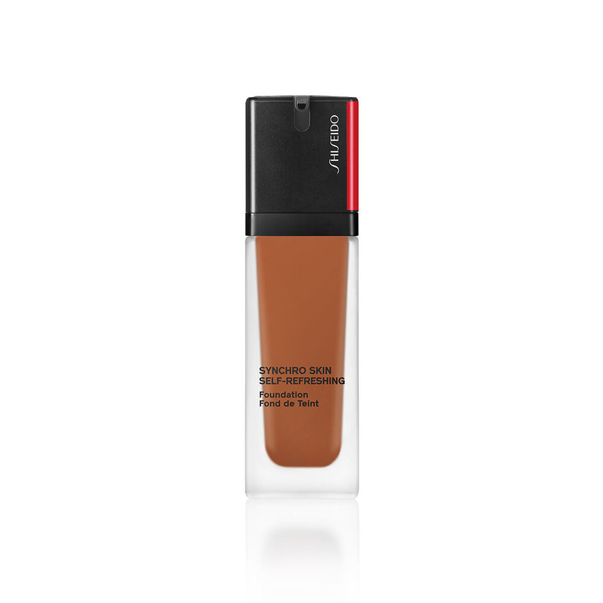 Fond de Ten Fluid Shiseido Skin Self-Refreshing Foundation Oil-Free  Nº 520 Rosewood Spf 30 (30 ml)