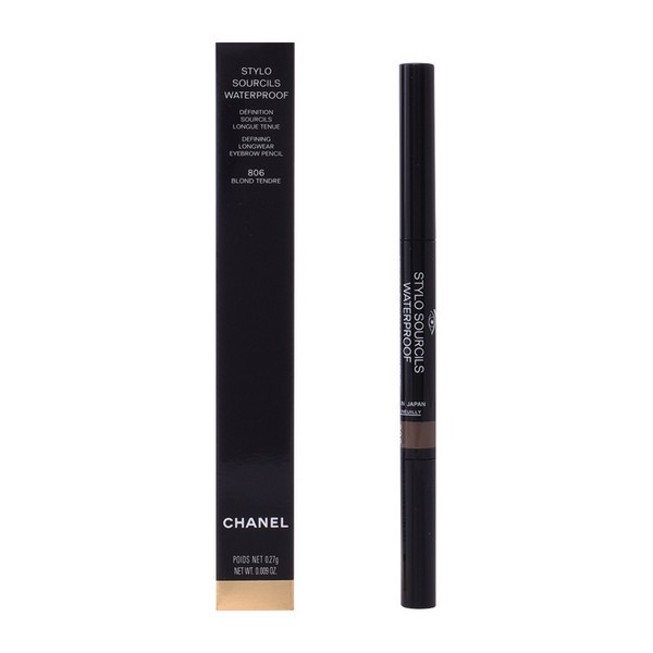 Creion de Sprâncene Stylo Sourcils Waterproof Chanel - Culoare 812 - Ebène - 0,27 g