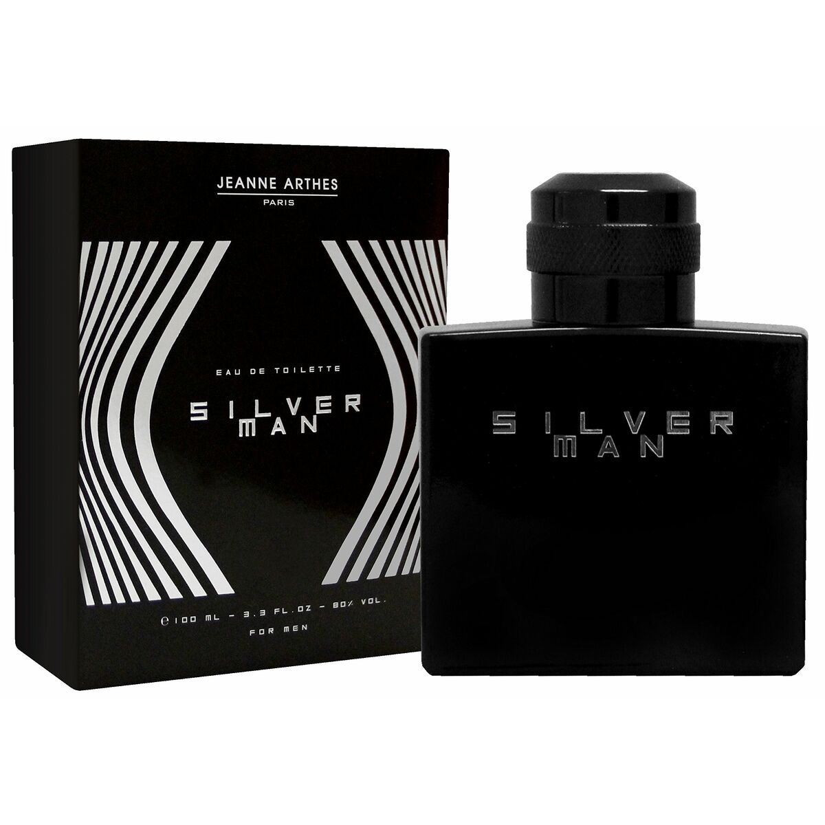 Parfum Bărbați Jeanne Arthes EDT Silver Man (100 ml)