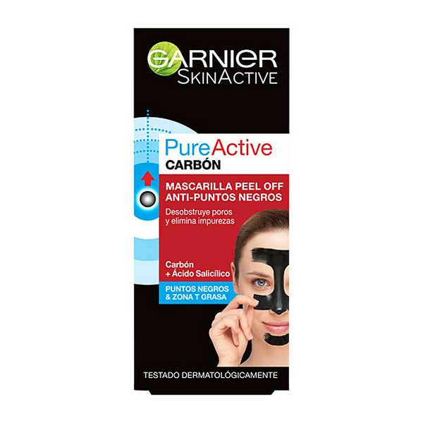 Mască pentru Curățarea Porilor Pure Active Carbon Garnier (50 ml)