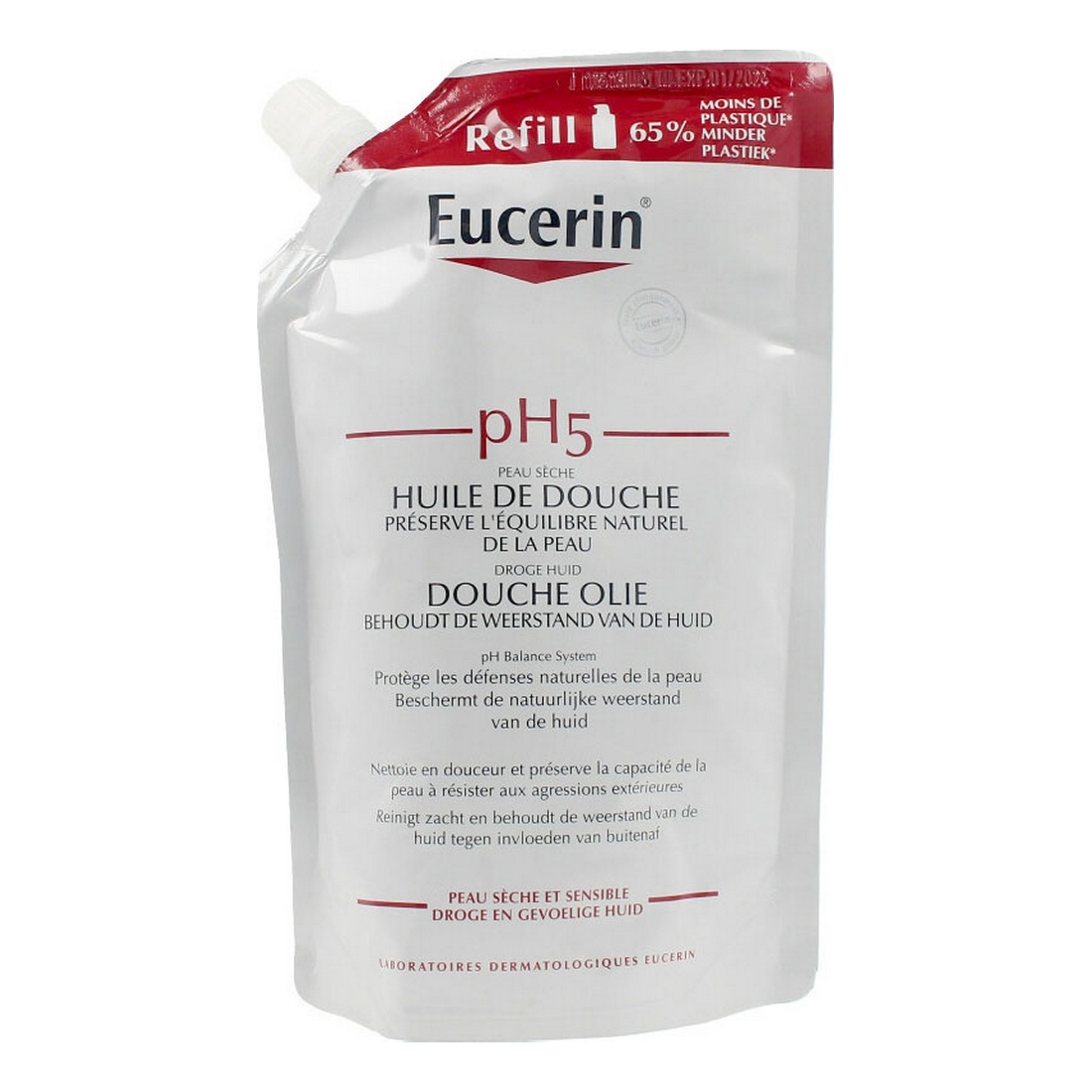 Rezervă Eucerin Ph5 Ulei de Duș (400 ml)