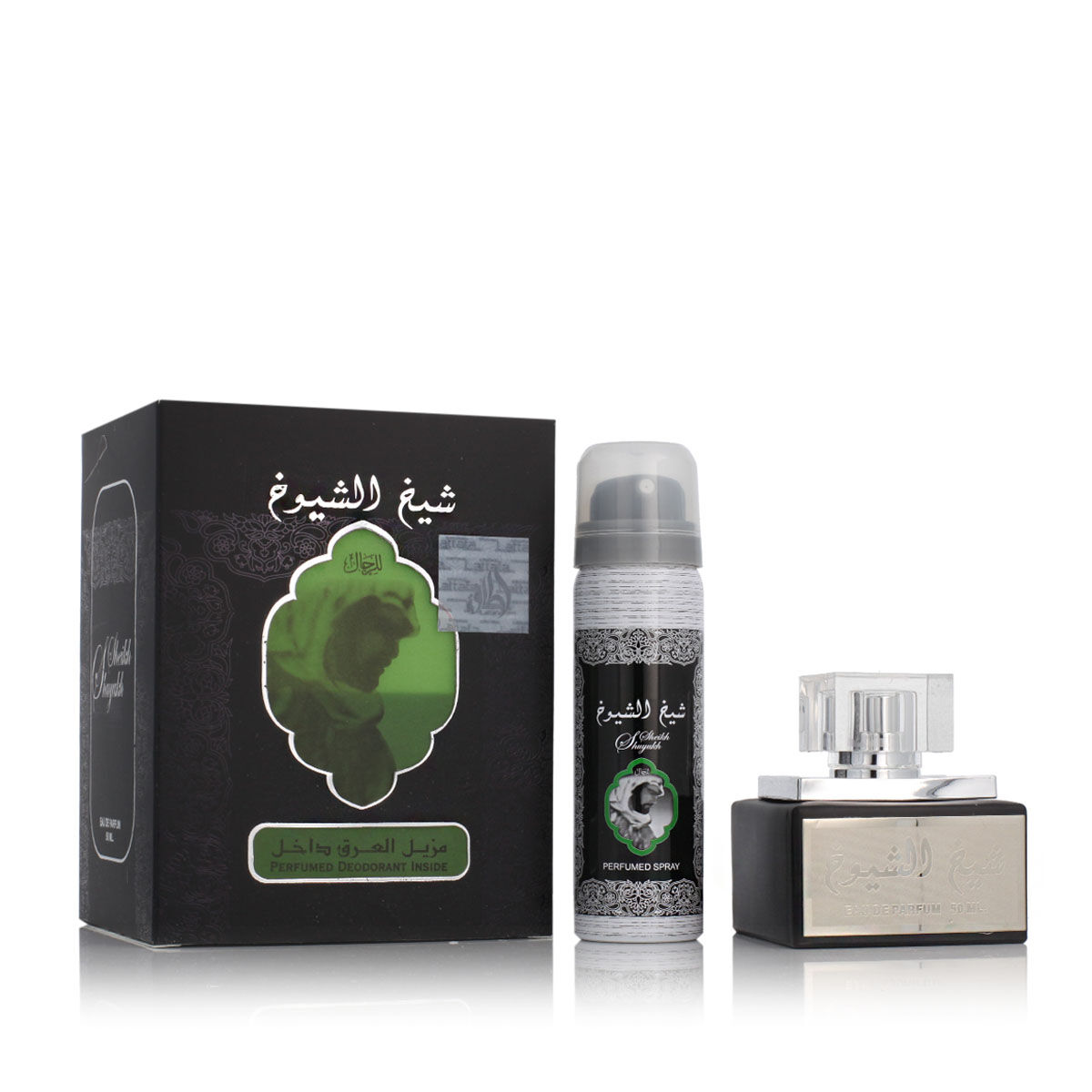 Set de Parfum Unisex Lattafa 2 Piese Sheikh Al Shuyukh