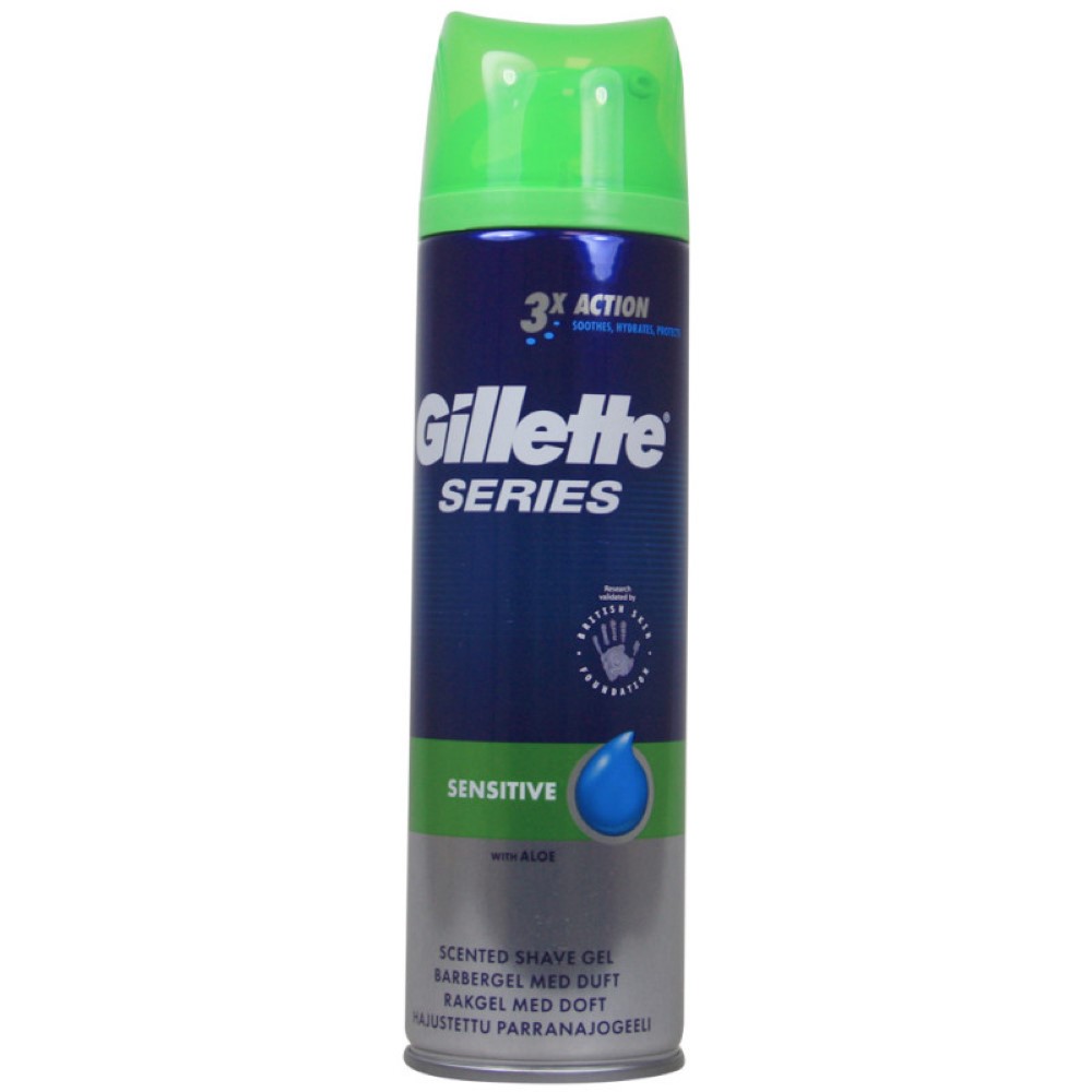 Gel de Bărbierit Gillette Series Sensitive Gillette (200 ml)