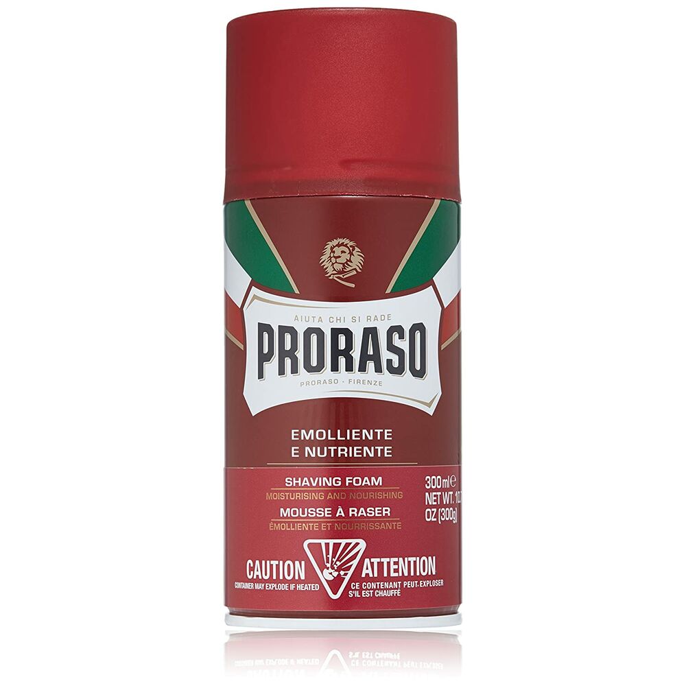 Spumă de Bărbierit Proraso Red (300 ml)