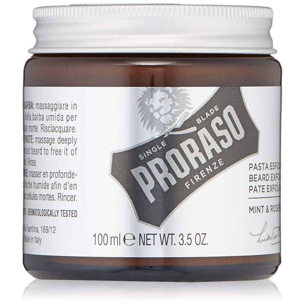 Exfoliant Față Proraso Profesional Barbă/Mustață (100 ml)