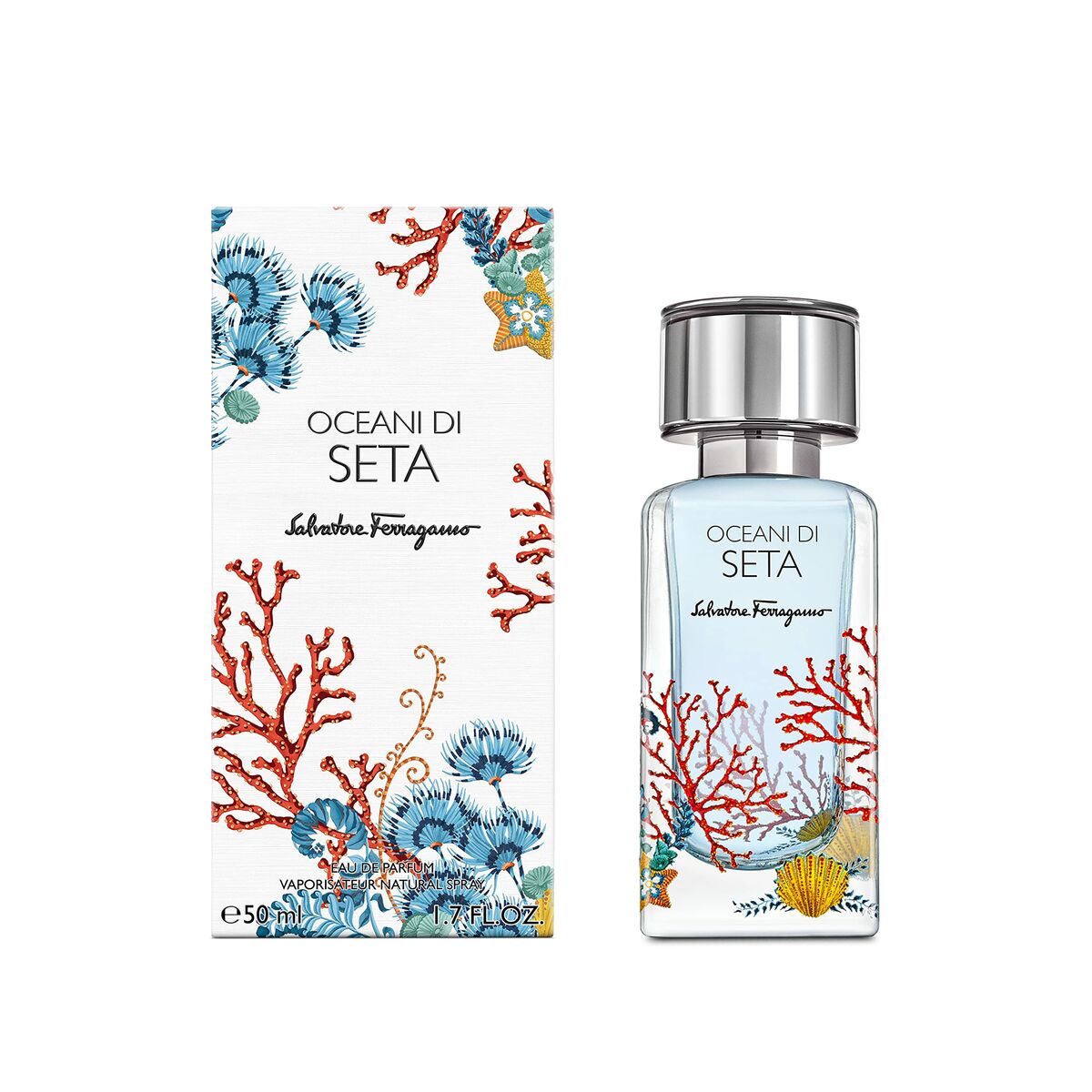 Parfum Unisex Salvatore Ferragamo EDP Oceani di Seta (50 ml)