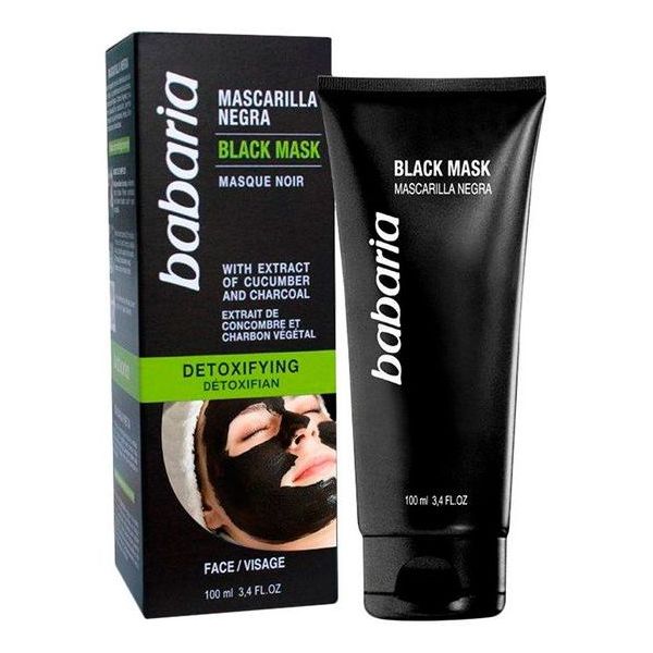 Mască Neagră Detoxifyng Babaria - Capacitate 100 ml