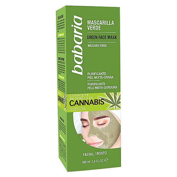 Mască purifiantă Cannabis Babaria (100 ml)