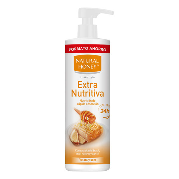 Loțiune de Corp Extra Nutritiva Natural Honey (700 ml)