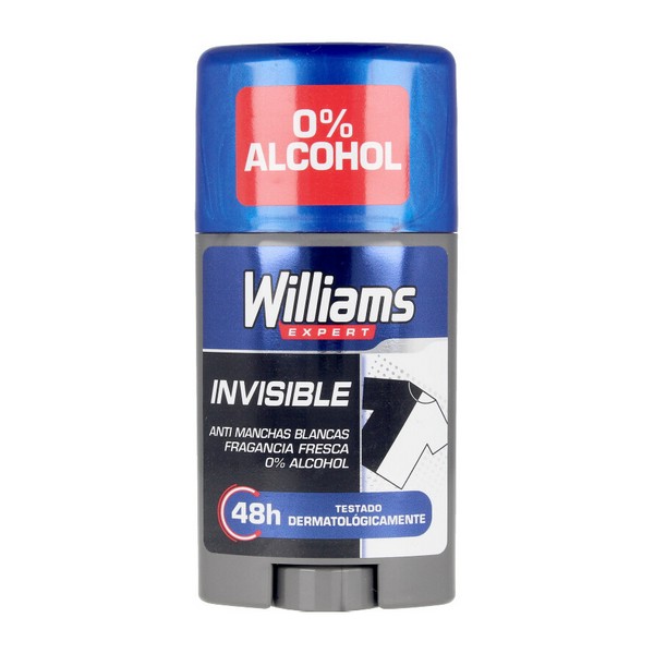 Deodorant Stick Invisible Williams (75 ml)