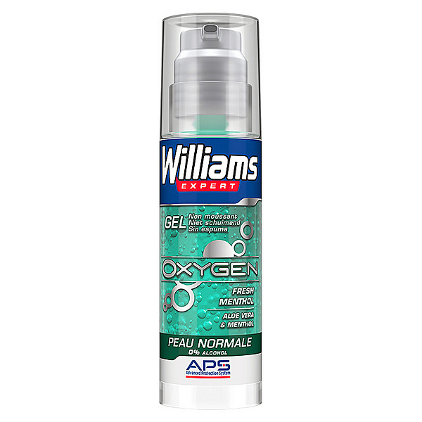 Gel de Bărbierit Expert Oxygen Williams (150 ml)