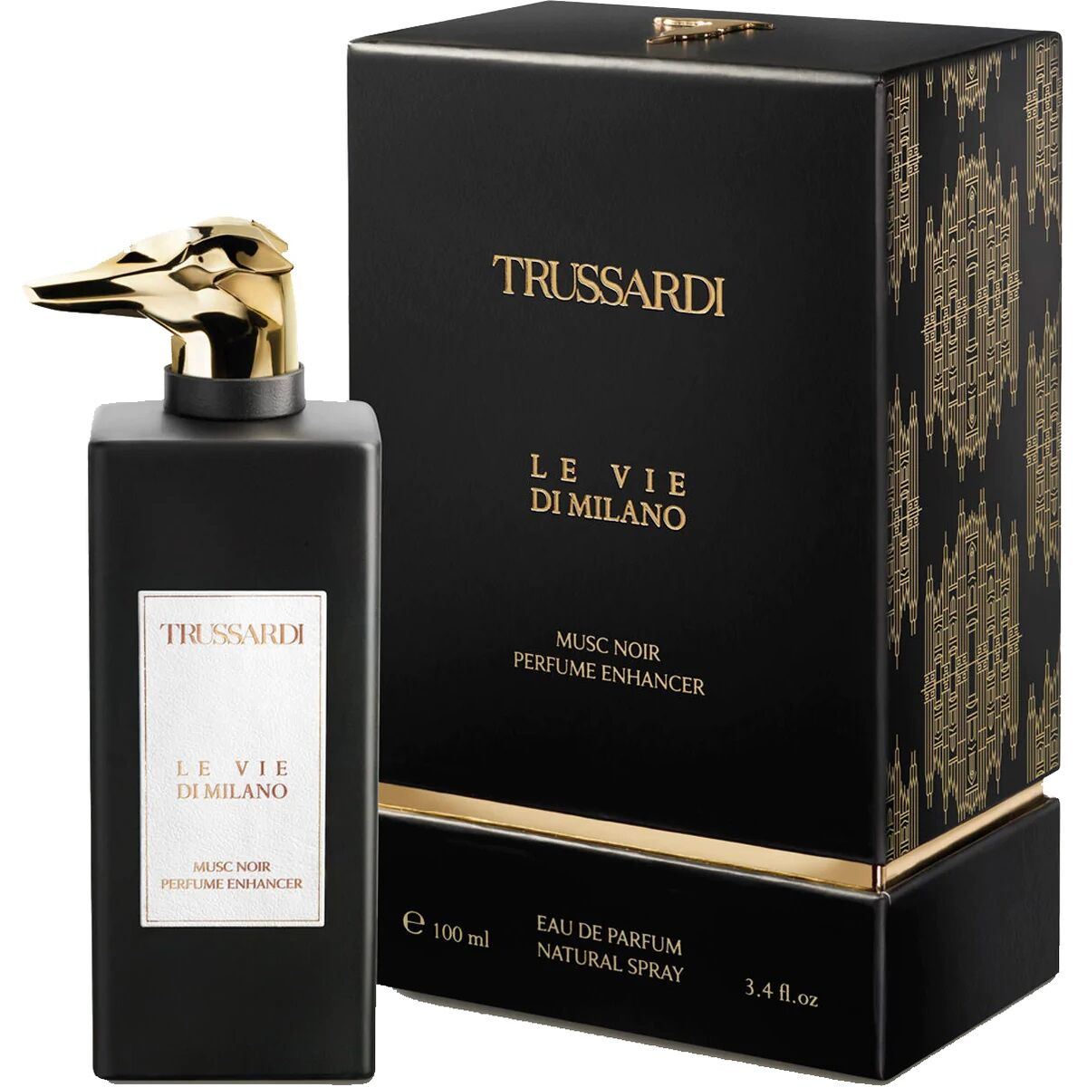 Parfum Unisex Trussardi EDP Le Vie Di Milano Musc Noir Perfume Enhancer (100 ml)